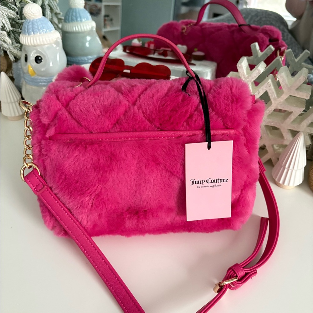 Juicy Couture Hot Pink Crossbody Bag - Picture 2 of 3